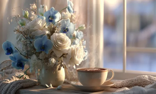 21 декабря - зимнее солнцестояние и День горячего шоколада: какие цветы дарят в самый короткий день года